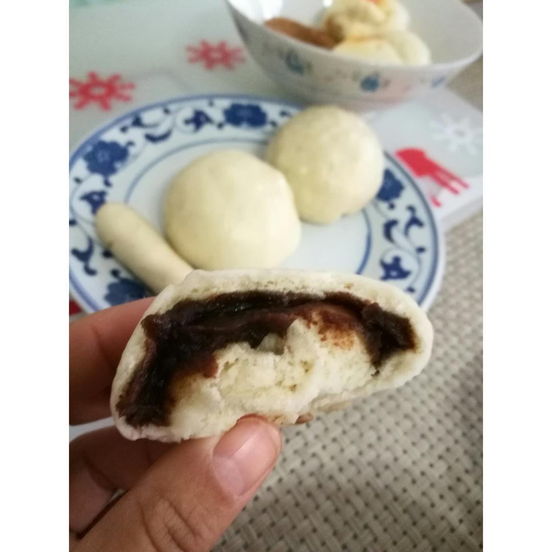 直接发酵法的白胖包子