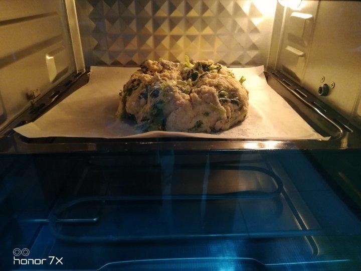 菠菜南瓜奶酪丹波面包丨健康·烘焙