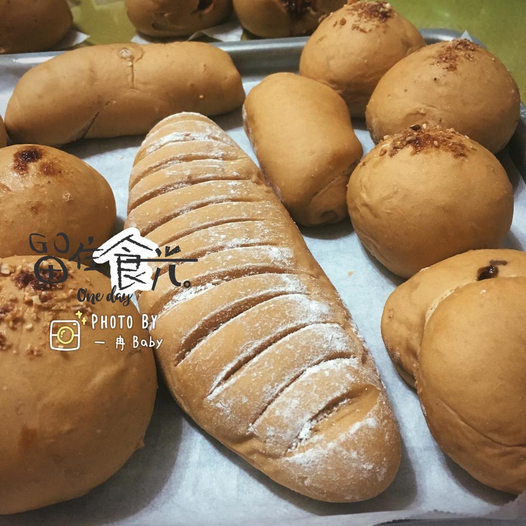 红糖美味面包