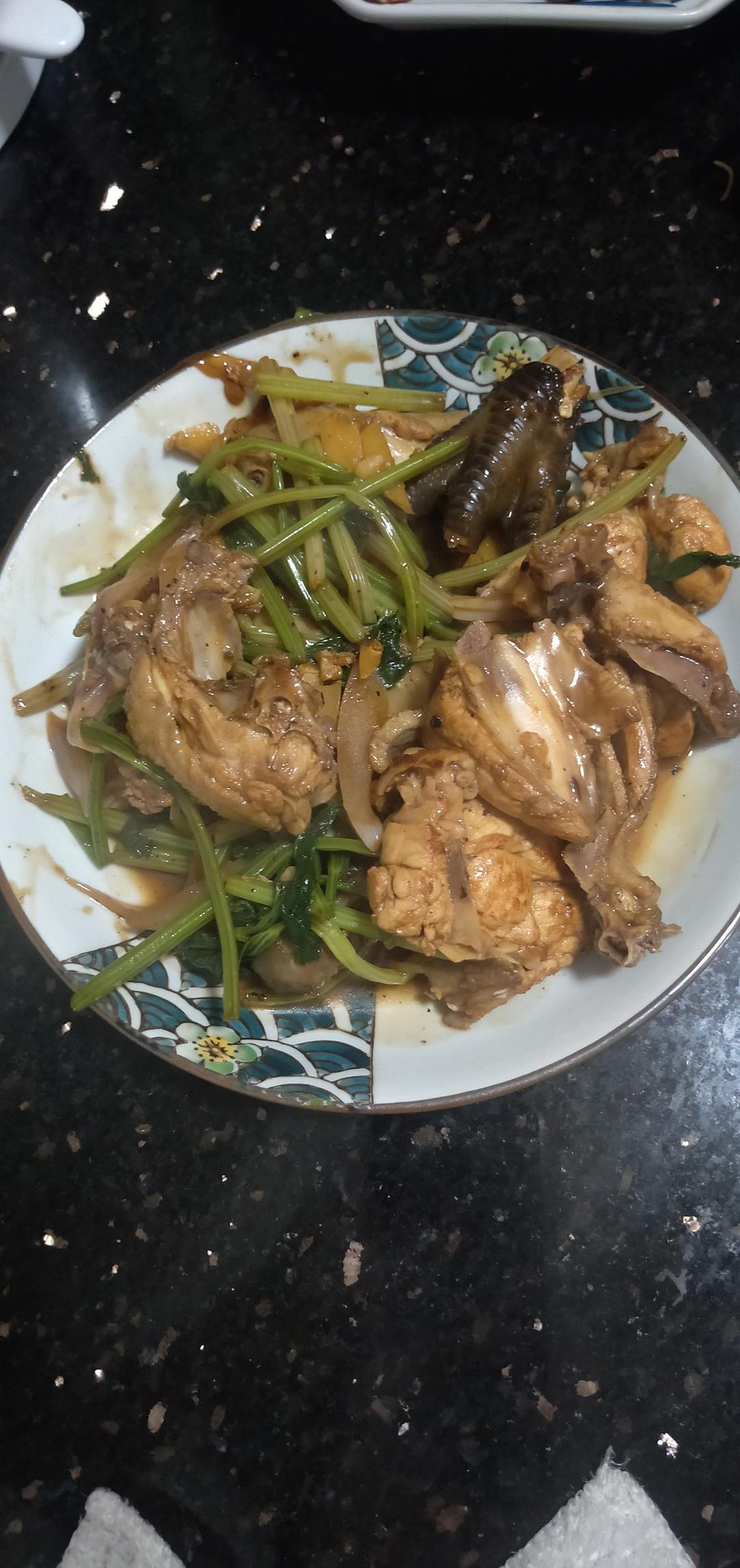 青椒炒鸡肉