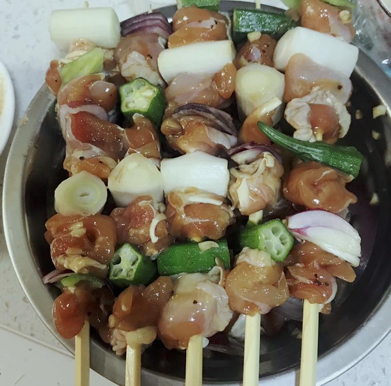 日式鸡肉串