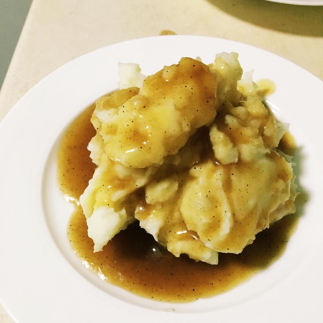 鸡汁土豆泥（完爆kfc）