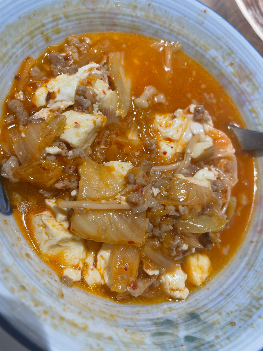 韩国大妈亲授— 韩式泡菜豆腐汤