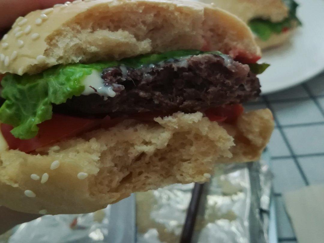 肯德基早餐汉堡轻松在家做 ---『玉米鸡肉汉堡包』