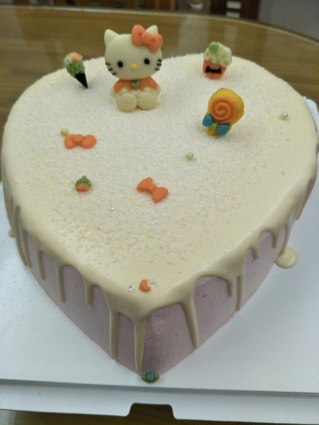 简单快手又美丽的芝士淋面