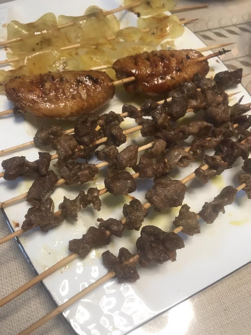 烤羊肉串
（烤箱版）