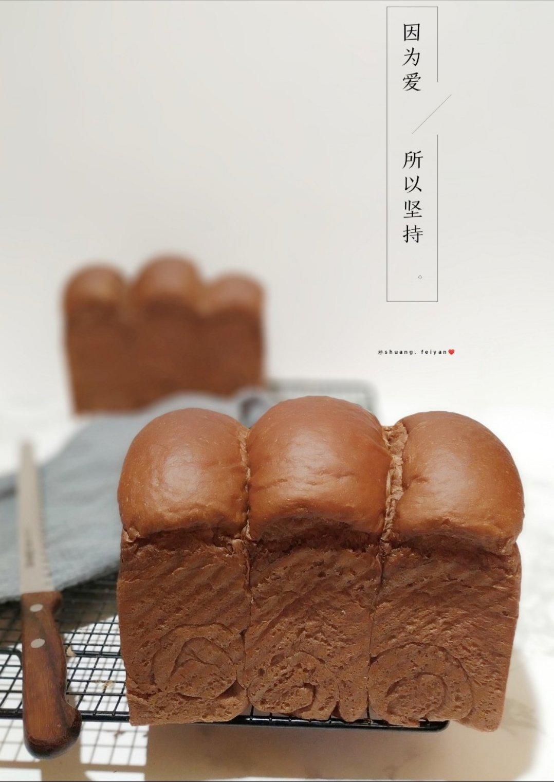 奶油巧克力吐司
