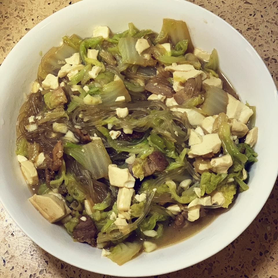 白菜炖粉条