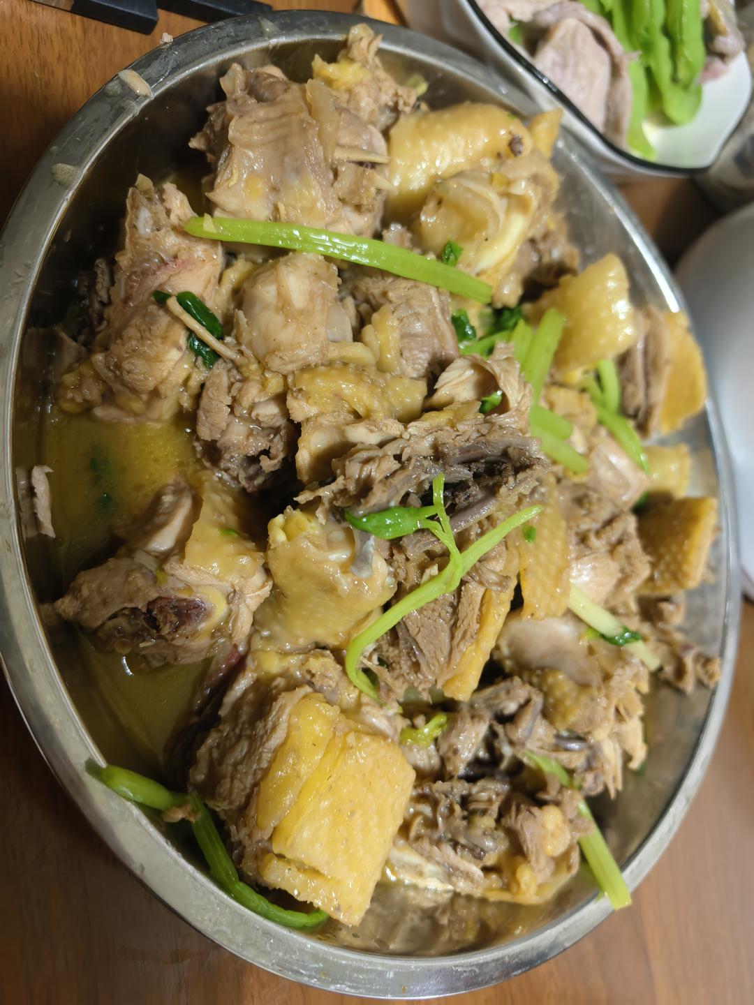 芹菜炒鸡肉