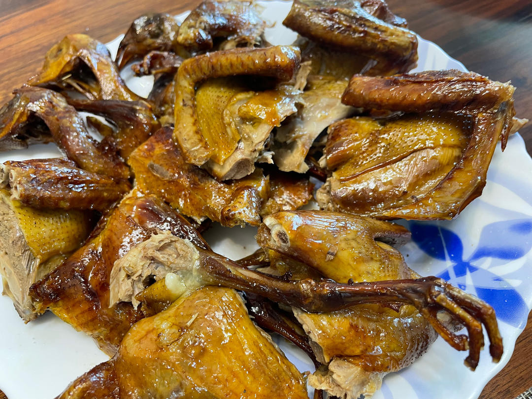烤箱版脆皮乳鸽