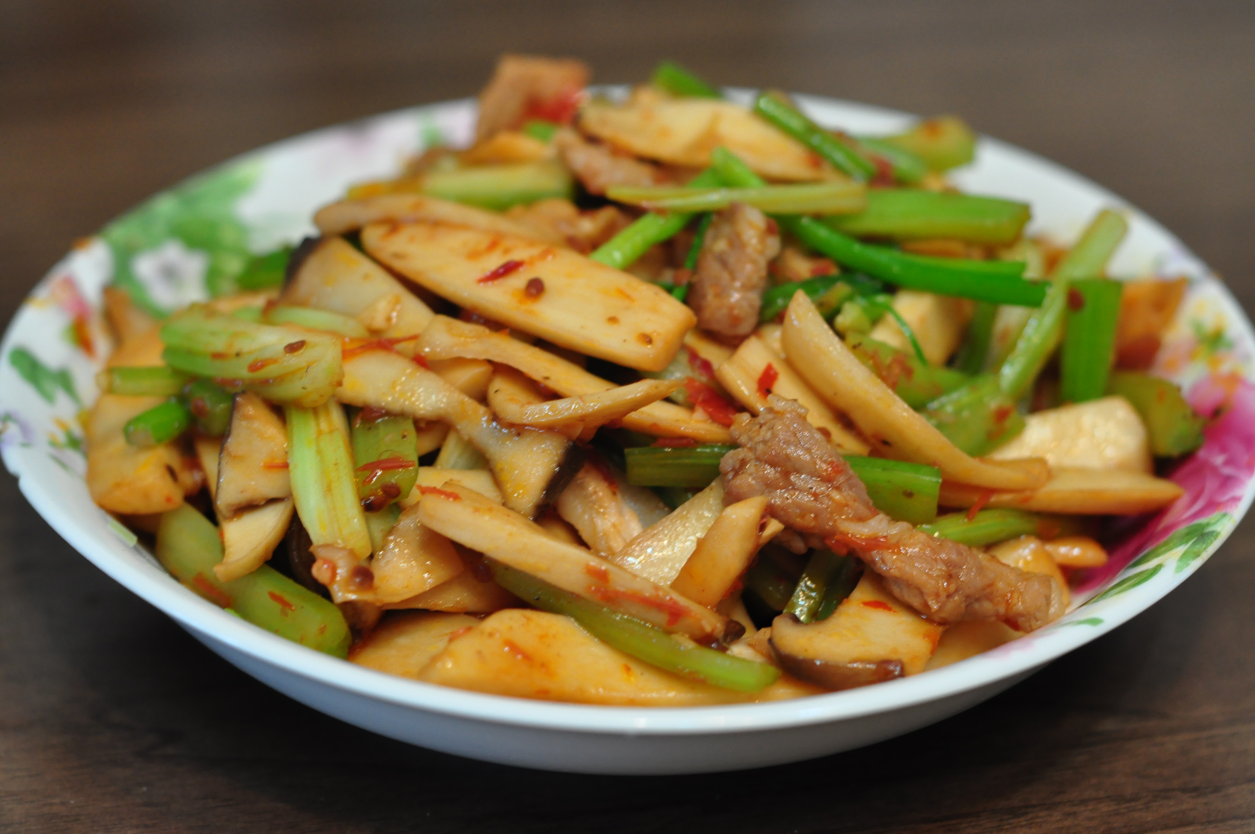 干锅杏鲍菇