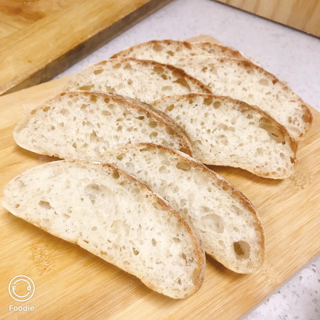 完全不用揉的面包，对，完全不用揉！ | Ciabatta