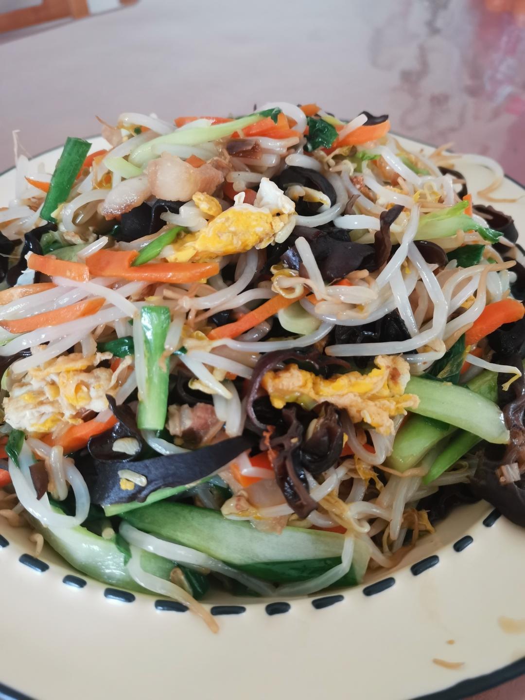 炒六合菜