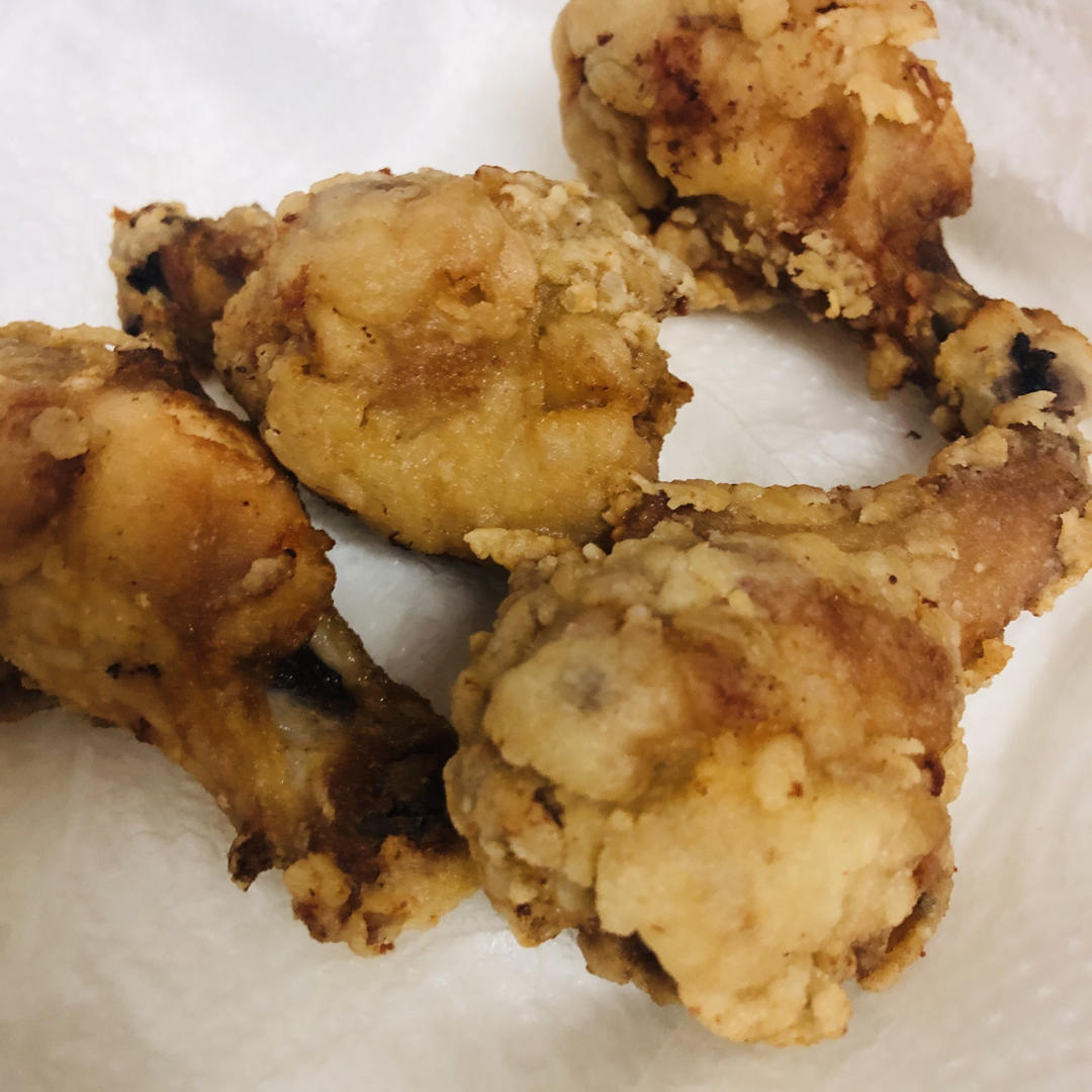 肯德基炸鸡腿简单起鳞炸鸡腿🍗