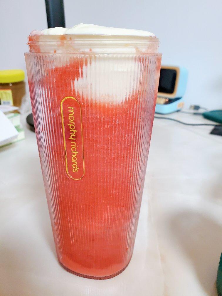 自制喜茶款【芝士莓莓】