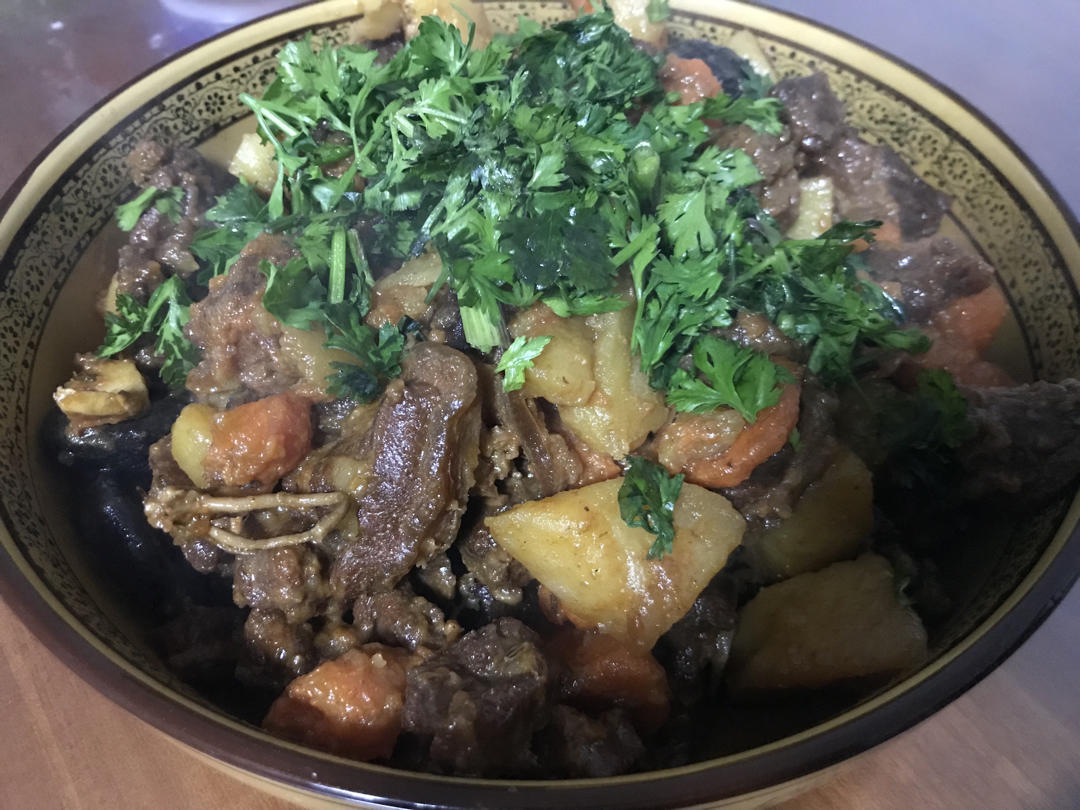土豆顿牛肉