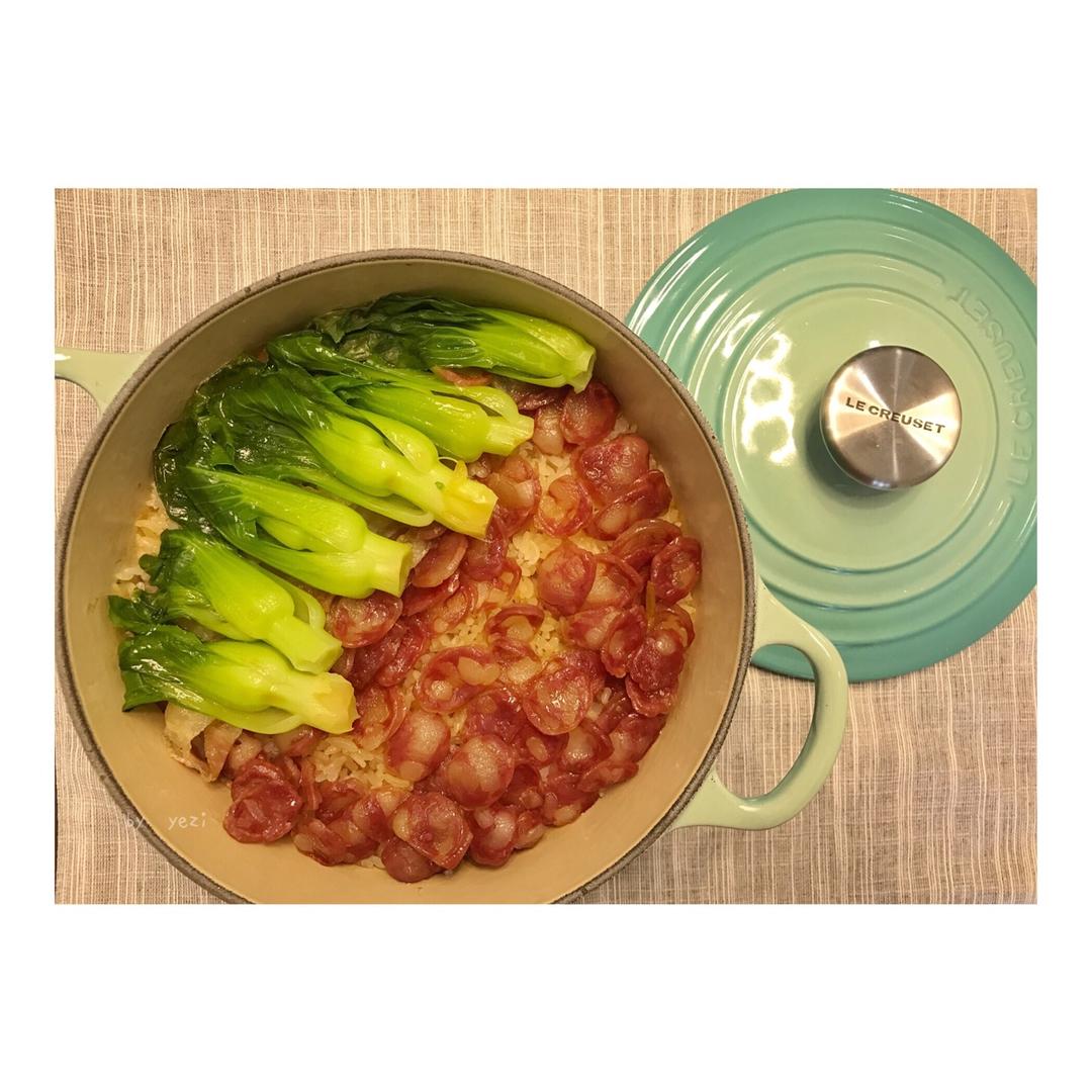 香肠煲仔饭