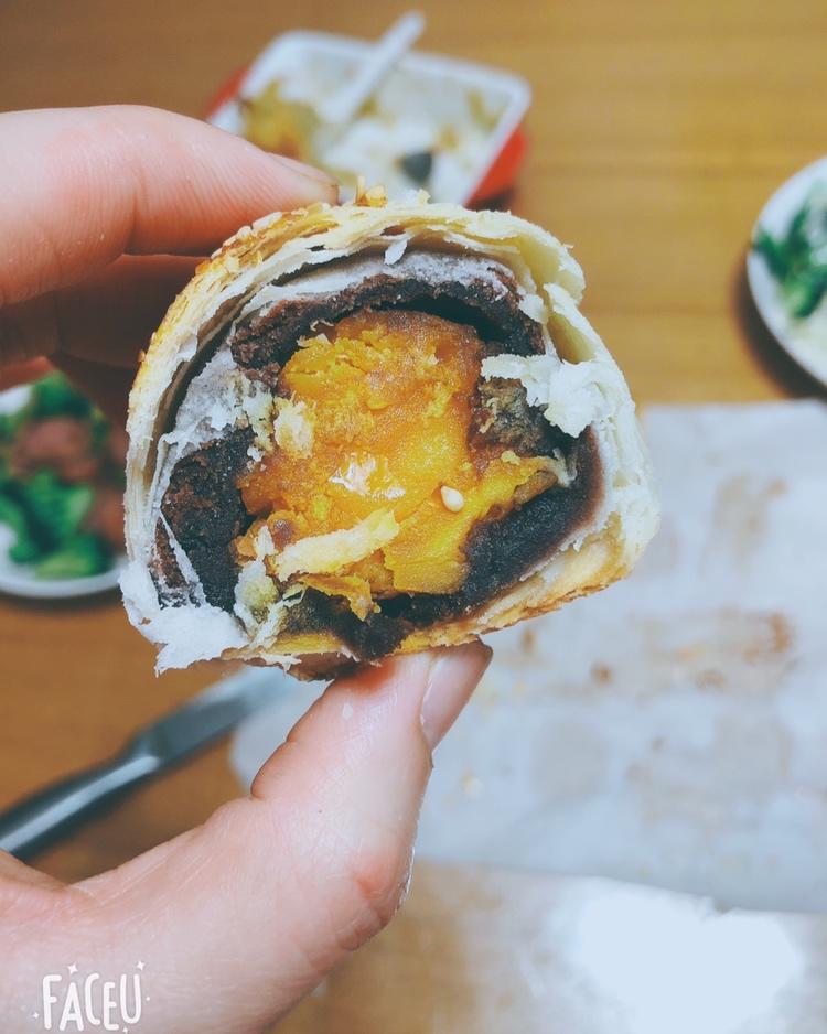 蛋黄酥，手工蛋黄酥