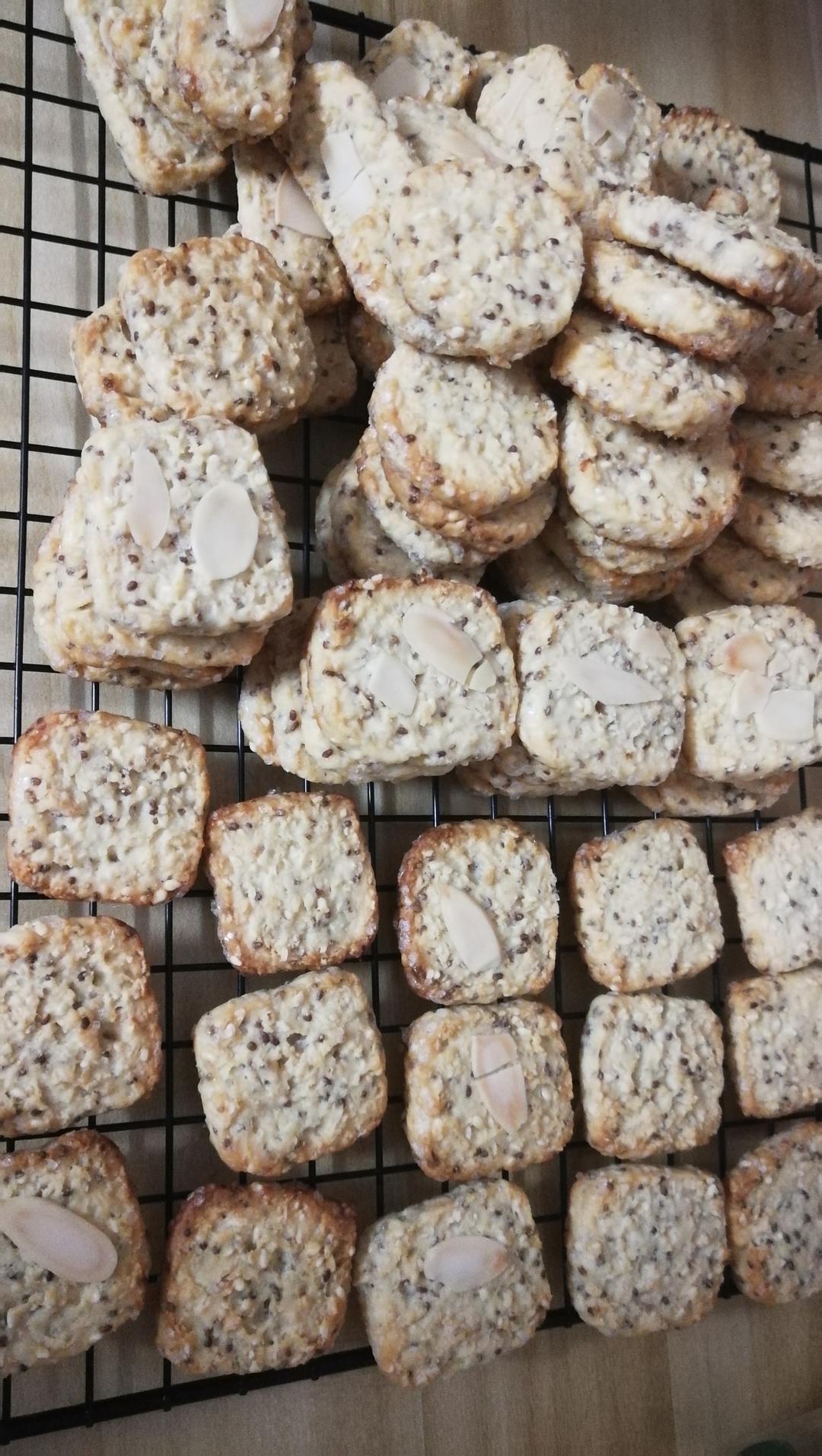 柠檬奇亚籽燕麦黄油酸奶小饼干