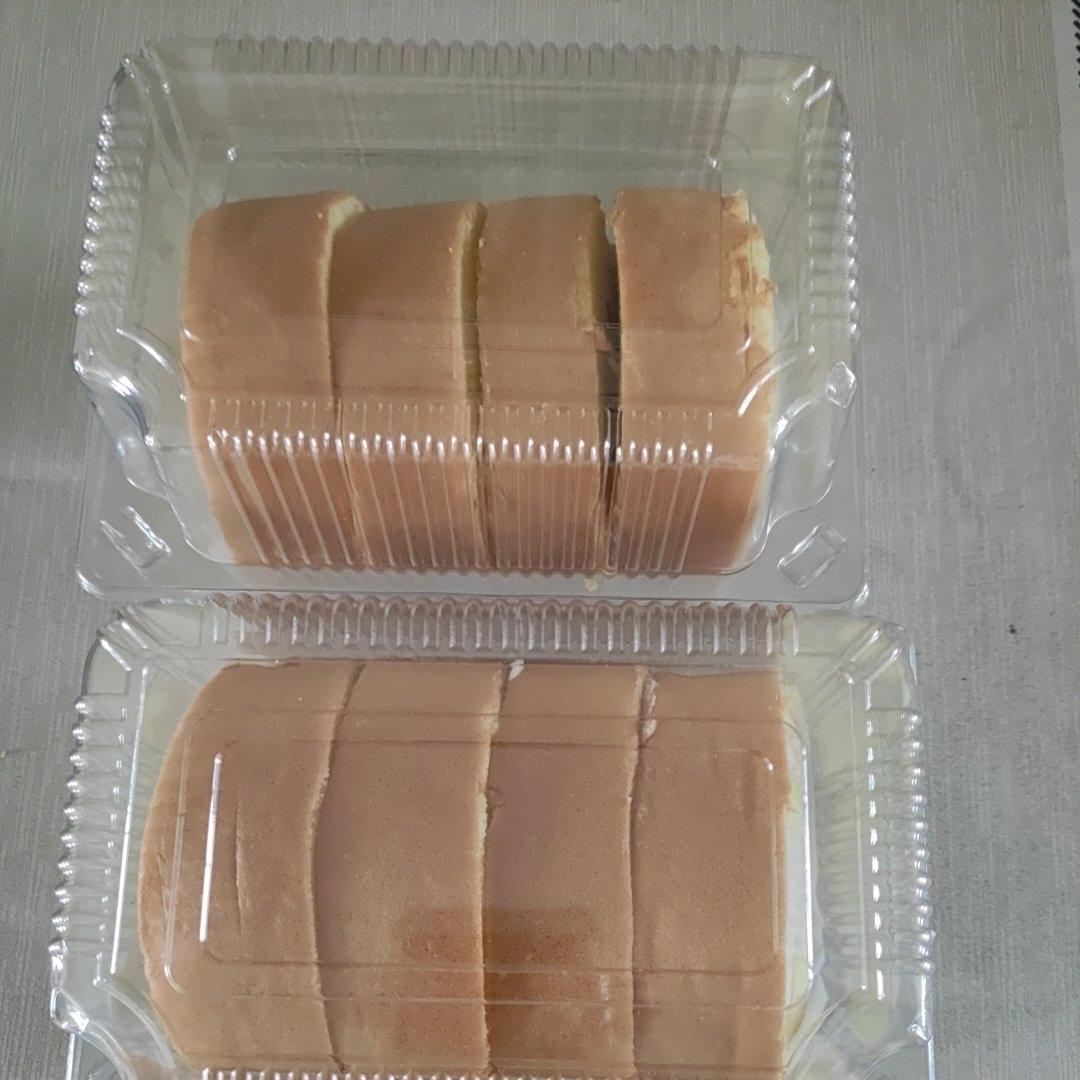 草莓味奶油戚风蛋糕卷-- #皮黑森林#