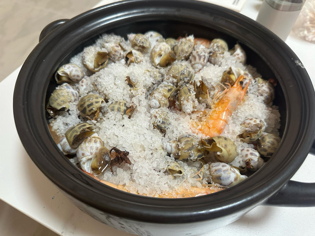 盐焗海鲜🦞🦐🐚