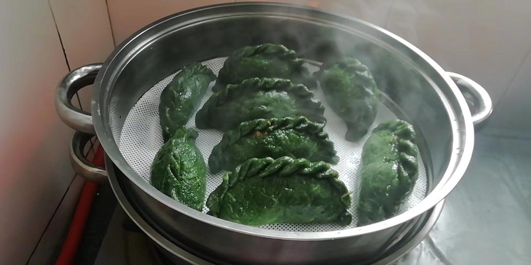 糯香艾米果的做法