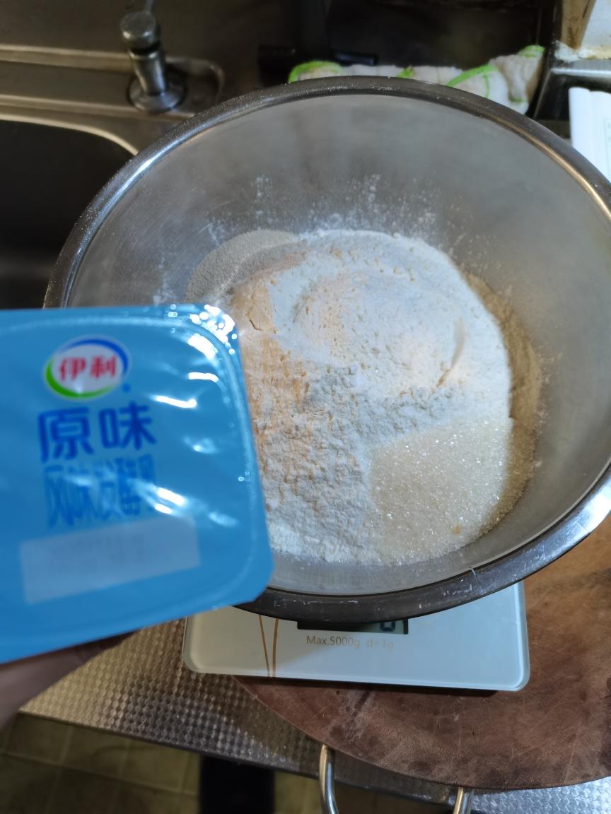 纯奶手撕吐司的做法 步骤1