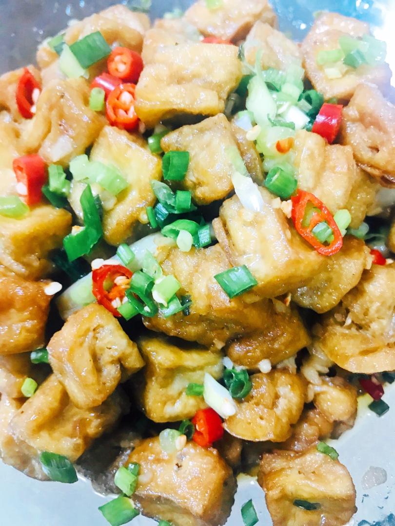 绝对好吃下饭的焖汁臭豆腐！