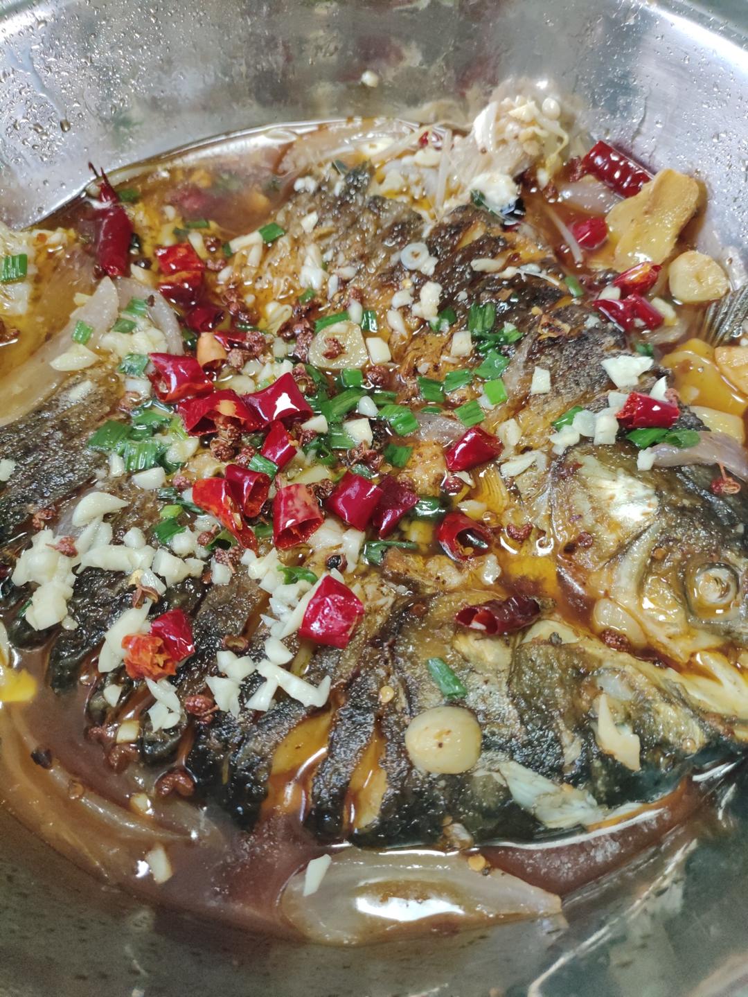 不用烤箱的烤鱼