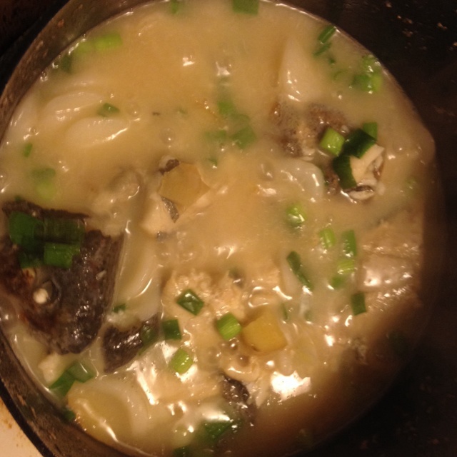 豆腐鳟鱼汤