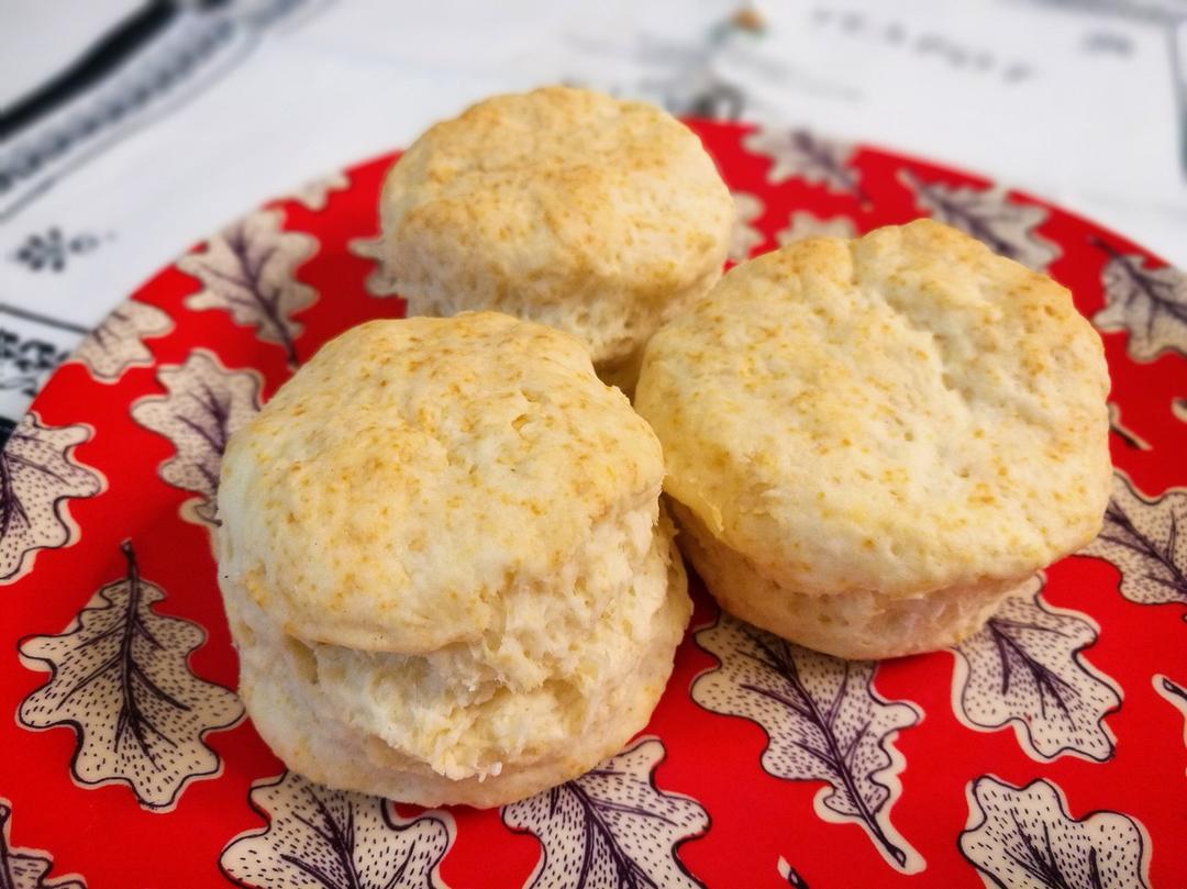 极简奶油松饼/Cream Biscuits（scones）