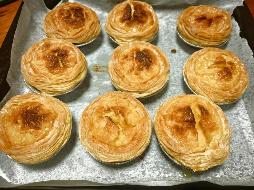 超嫩滑的葡式蛋挞(全蛋版)新手友好『秒杀KFC』