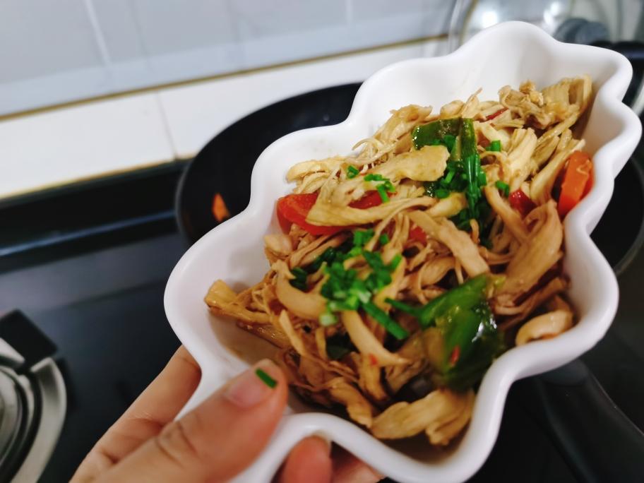 非一般的炒鸡丝