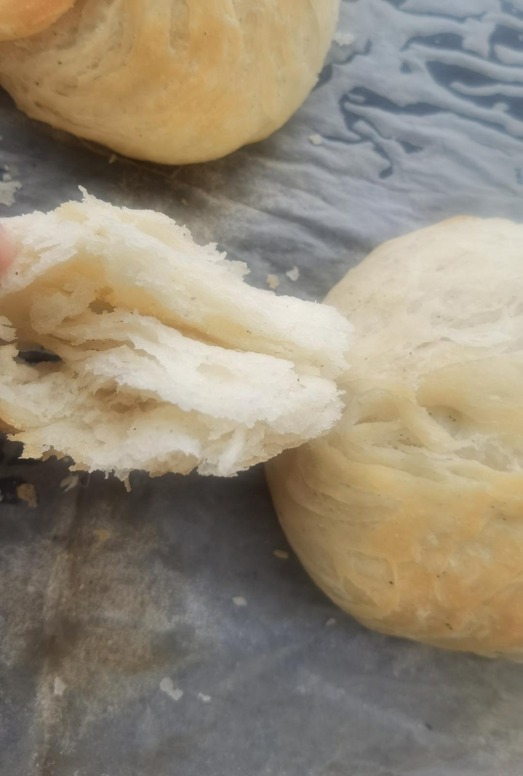 纯奶手撕吐司的做法 步骤1