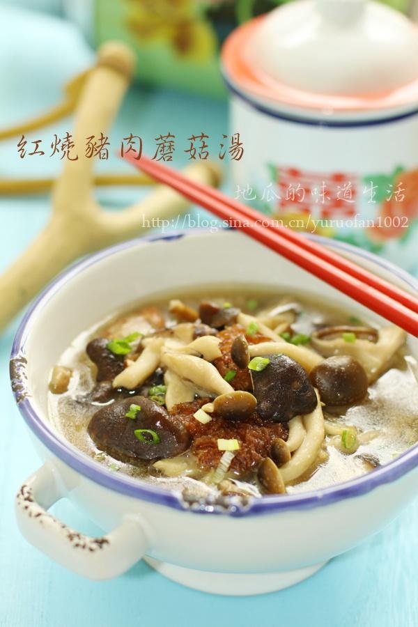 中国的部队汤——红烧猪肉蘑菇汤的做法