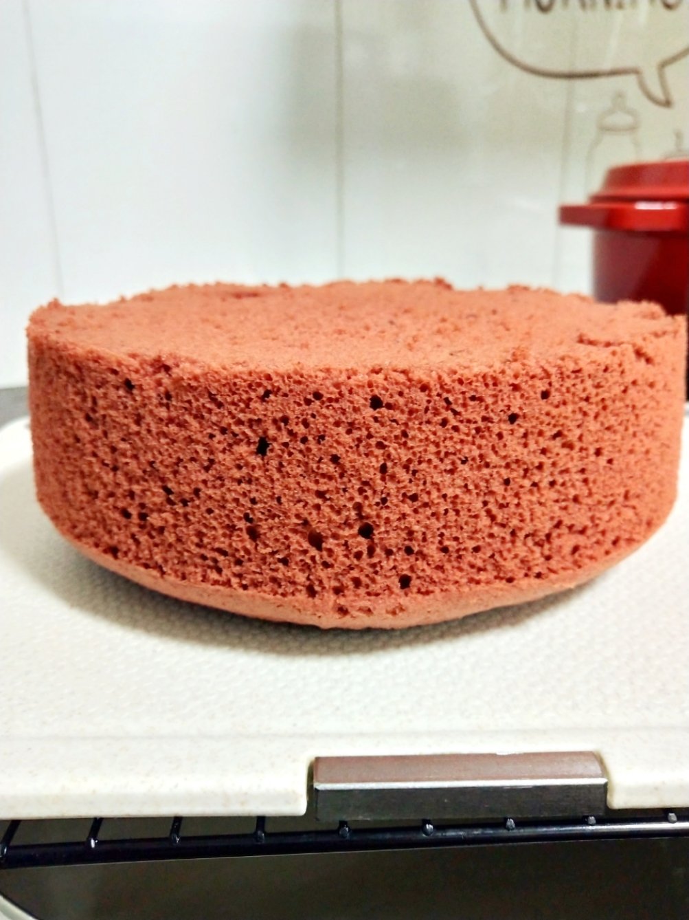 零失败戚风蒸蛋糕（8寸）可做蛋糕胚（另附红丝绒蒸蛋糕做法）