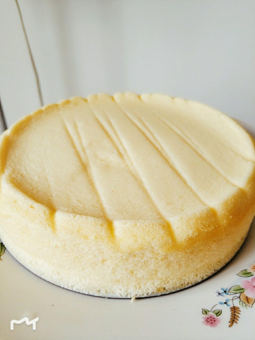 6寸戚风蒸蛋糕♥好吃不上火