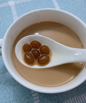 珍珠奶茶自制焦糖奶茶波霸奶茶的做法 步骤13
