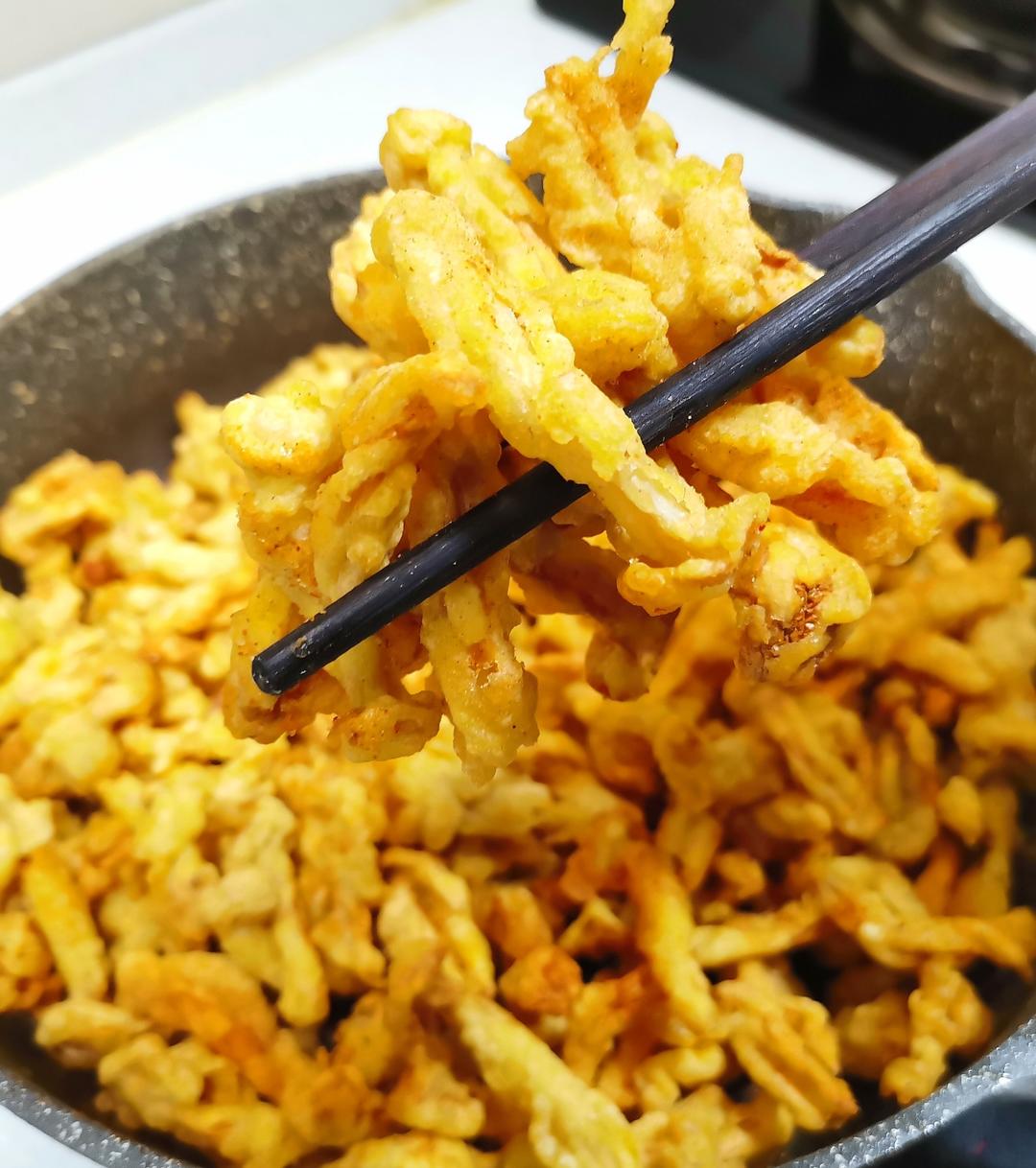 『素』香酥白玉菇的做法