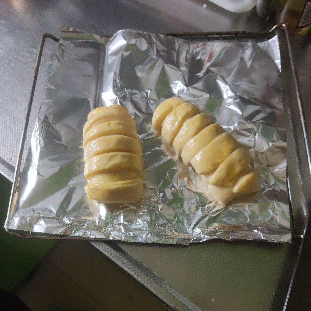 超软拉丝卡仕达小面包水合法解决夏天揉面难出膜问题