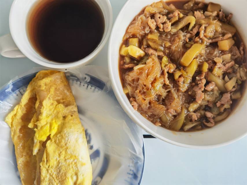 茄子肉末🍆粉丝煲