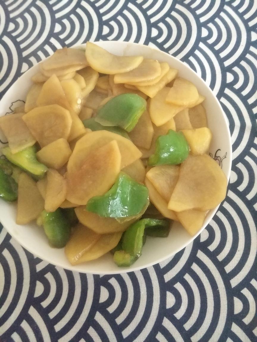 清炒土豆片的做法
