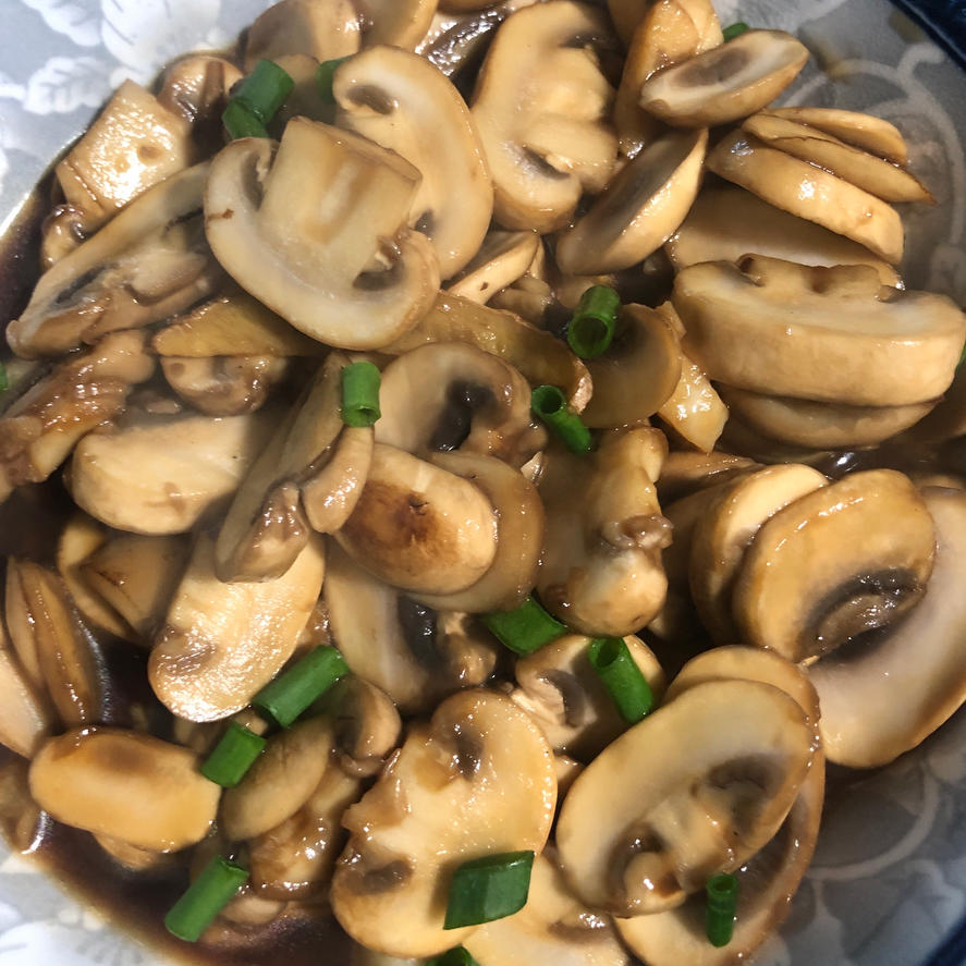 嫩滑多汁~蚝油炒口蘑