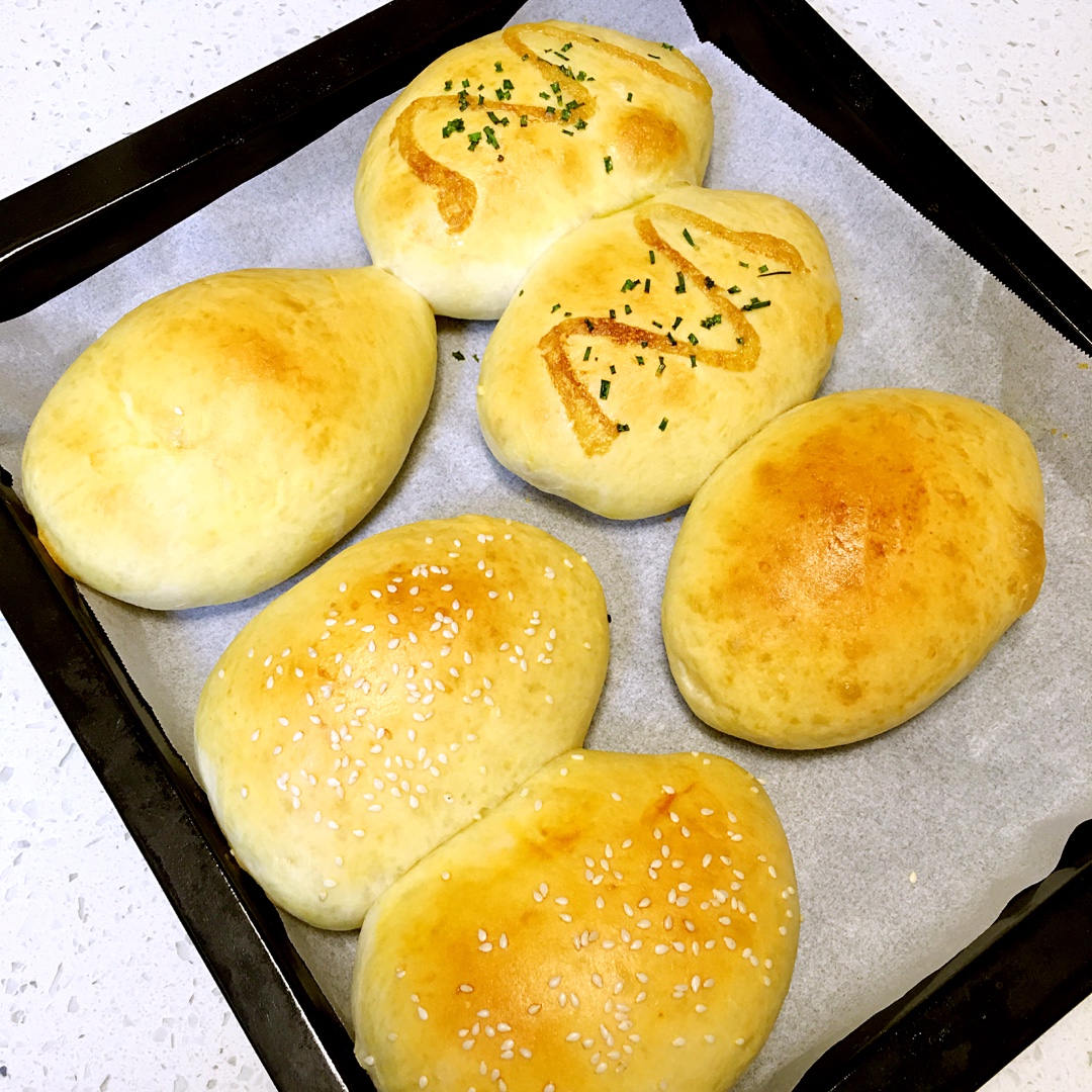 肉松沙拉酱面包（65度汤种）