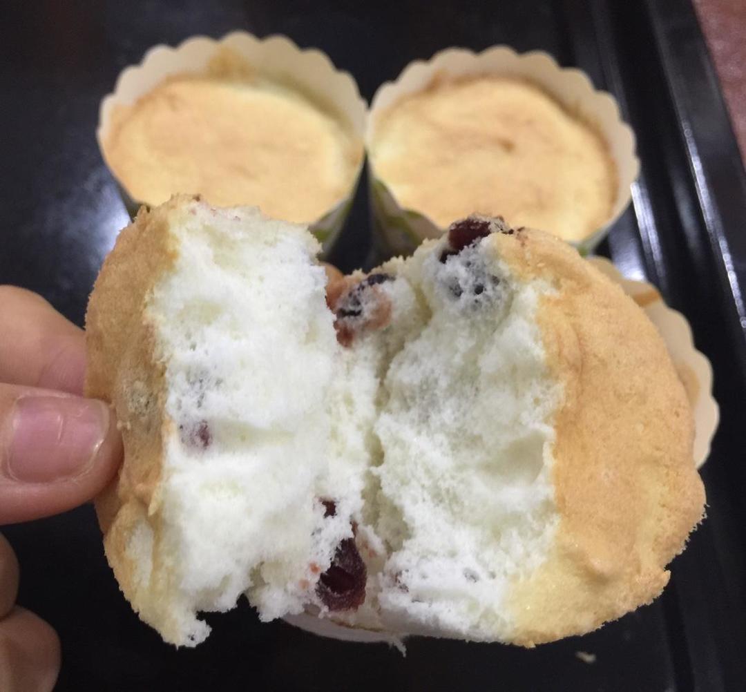 蔓越梅天使蛋糕杯—超级简单绵软哦