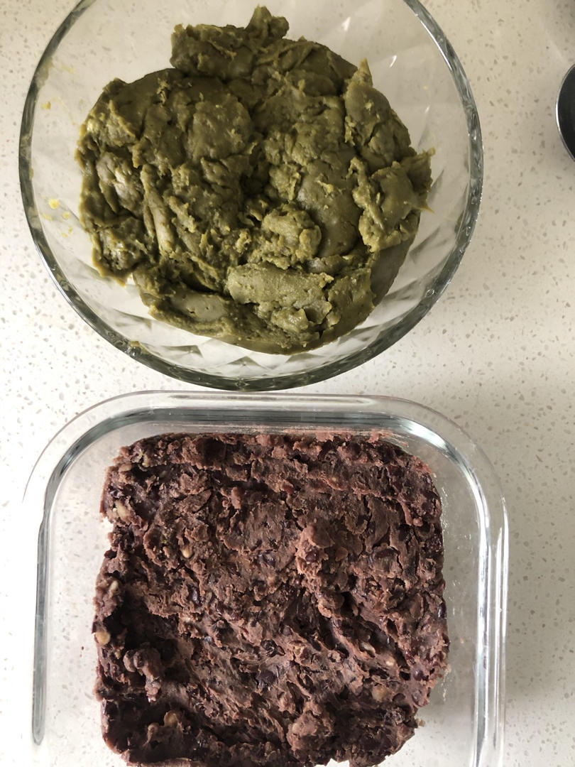 红豆抹茶卡仕达酱三明治（低糖低油版）