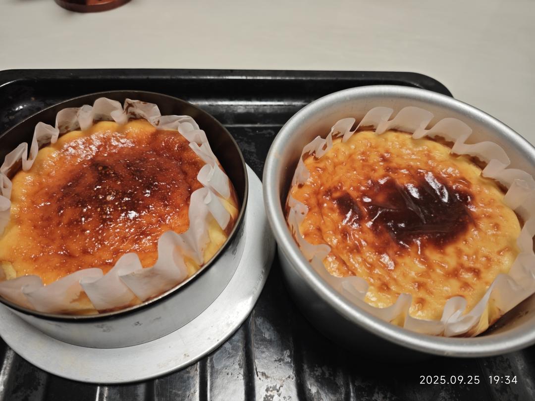 【0294】巴斯克式榴莲乳酪蛋糕（免机器版） <302小厨房>