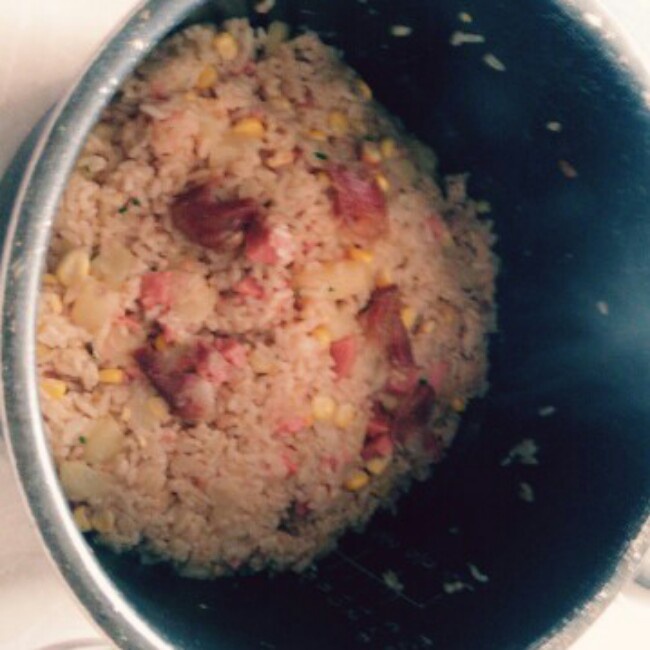 土豆焖饭（电饭锅版）