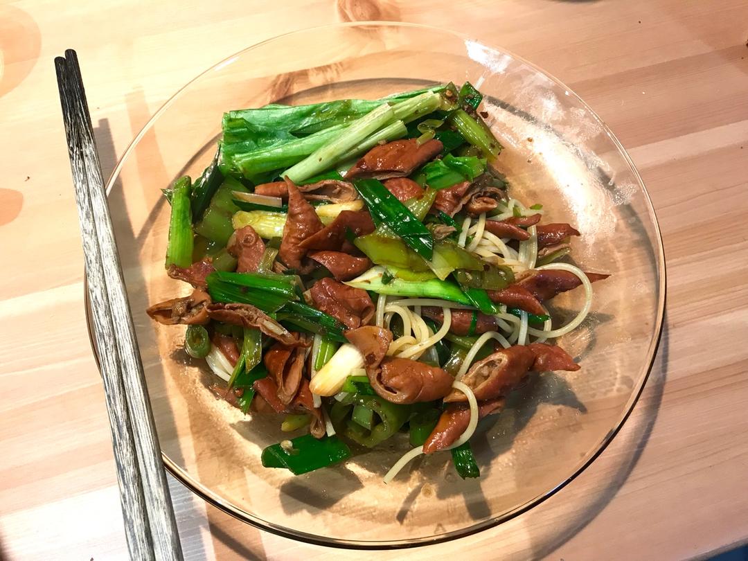 青蒜杭椒小炒肥肠【食材包操作说明】