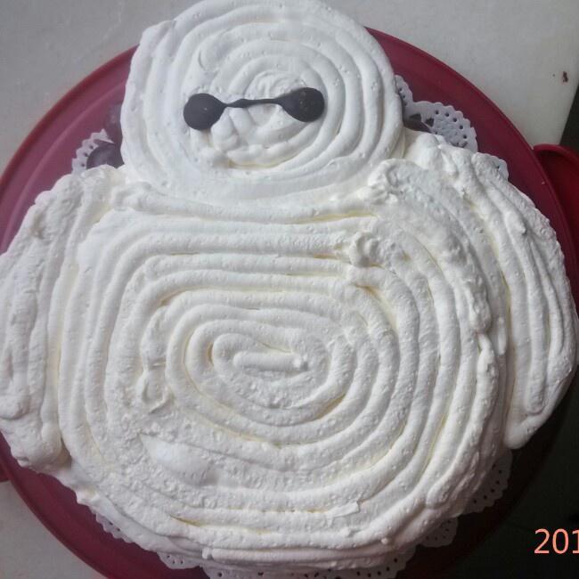 大白生日蛋糕的做法